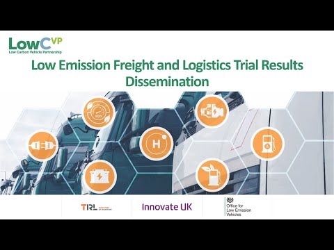 Low Emission Freight Trial Dissemination Webinar: Long Haul and Gaseous Fuel Projects (22/07/2020)