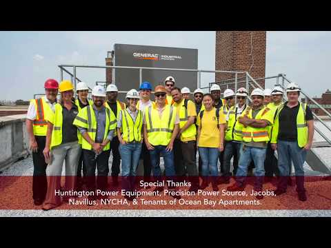 NYC Housing Authority (NYCHA) Installs First of Over 300 Natural Gas Generac Generators