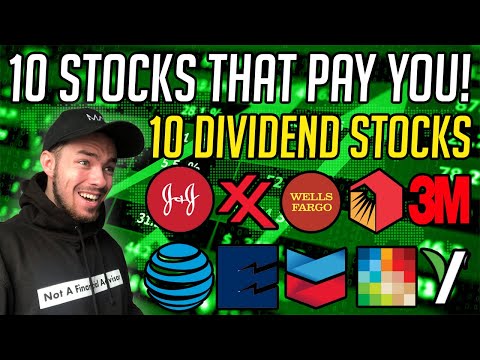 10 Passive Income Stocks! - Dividend Stocks - Best Stocks To Buy Now!