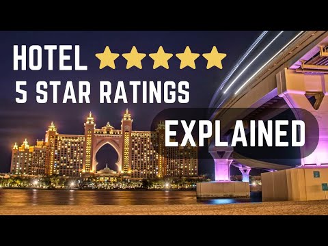 HOW ARE HOTELS RATED? 5 STAR RATINGS EXPLAINED | Differences between 1, 2, 3, 4 and 5 star hotels