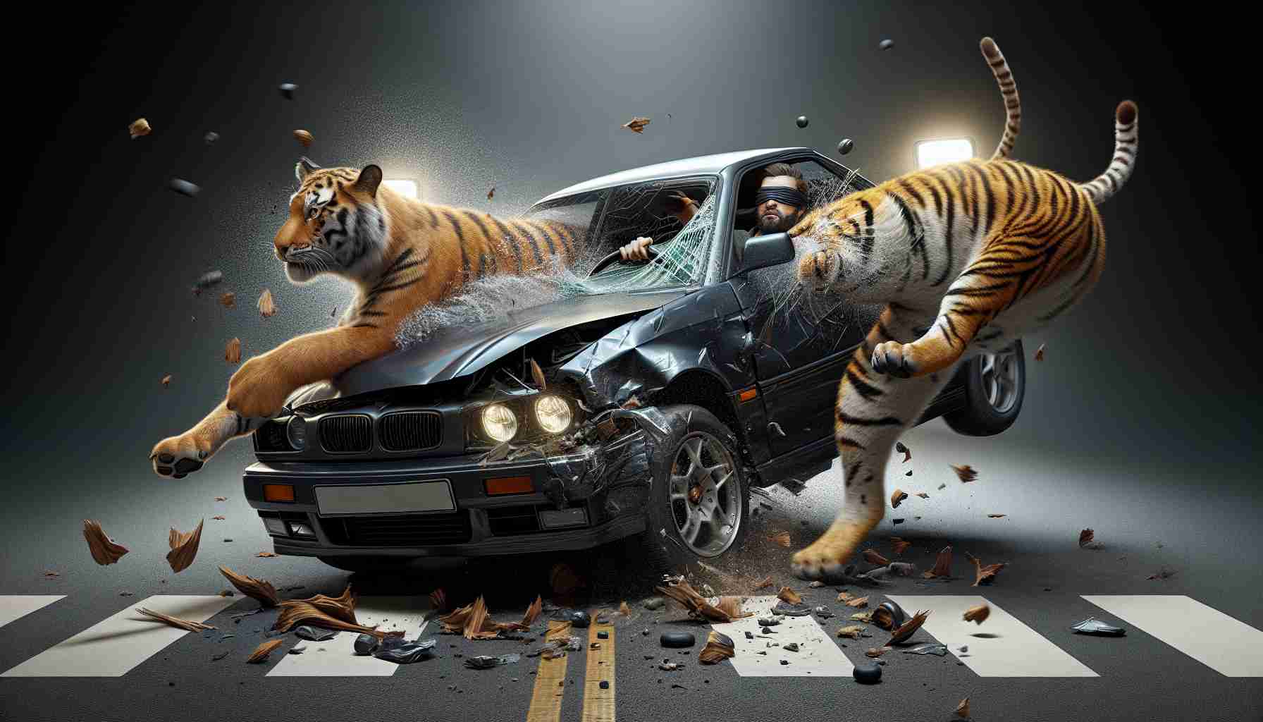 แครชผู้ขับขี่รถชนแครชฟื้น Blind Tiger ครั้งที่สอง
