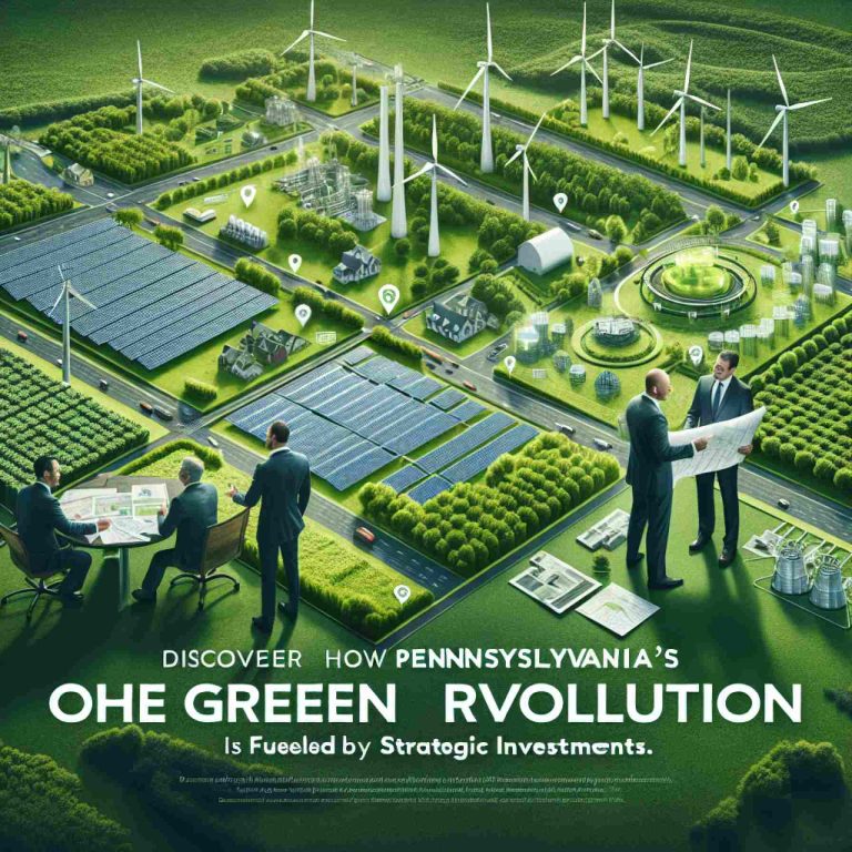 Descubre cómo la Revolución Verde de Pensilvania se impulsa a través de inversiones estratégicas